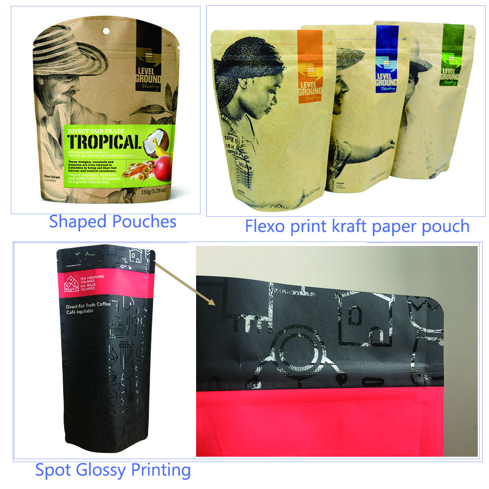 6.Kraft Paper Coffee Bags